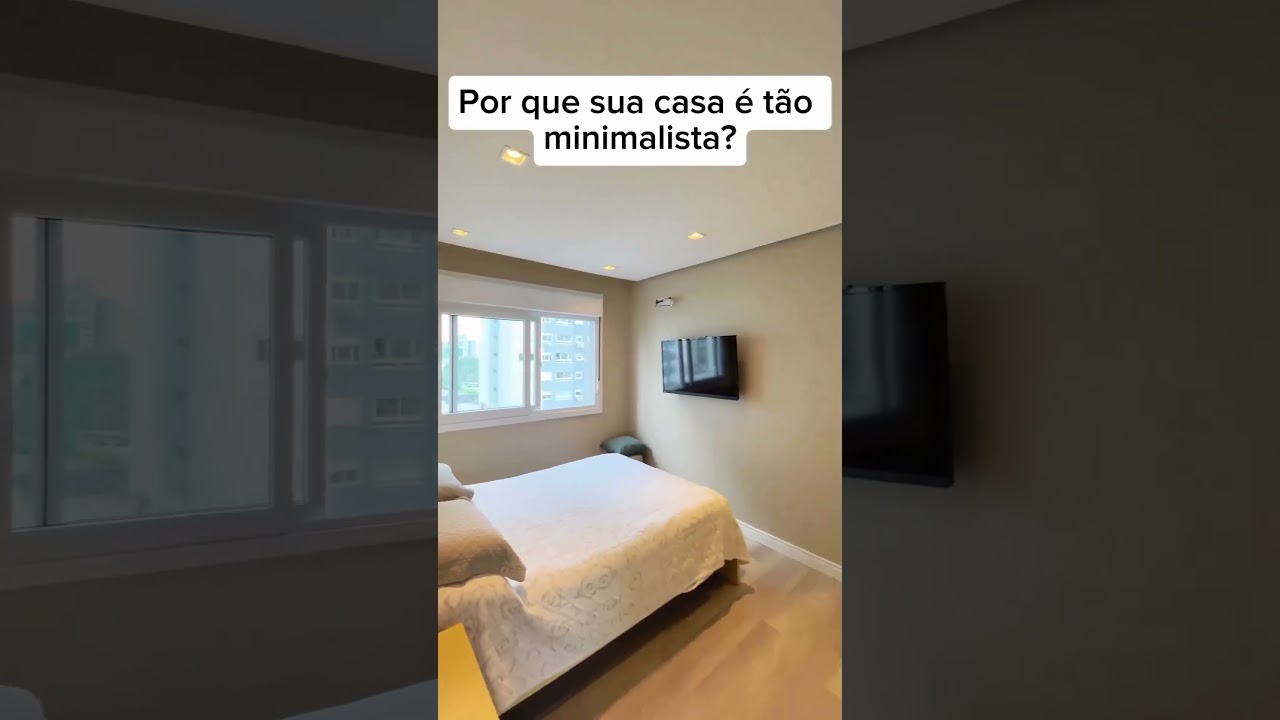 A PAZ que o MINIMALISMO nos TR&Aacute;S #minimalismo #minimalism #minimalist #minimalis #shorts #meme #apt
