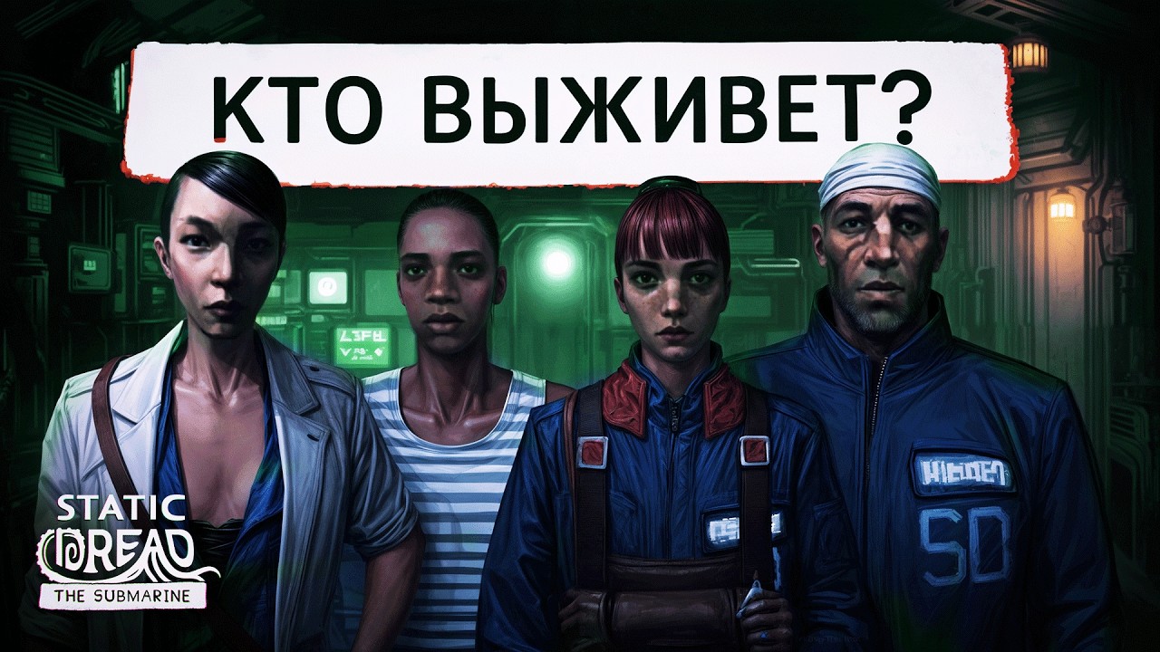 ЭКИПАЖ НА ПРЕДЕЛЕ — КТО ВЫЖИВЕТ | Static Dread: The Submarine | Playtest
