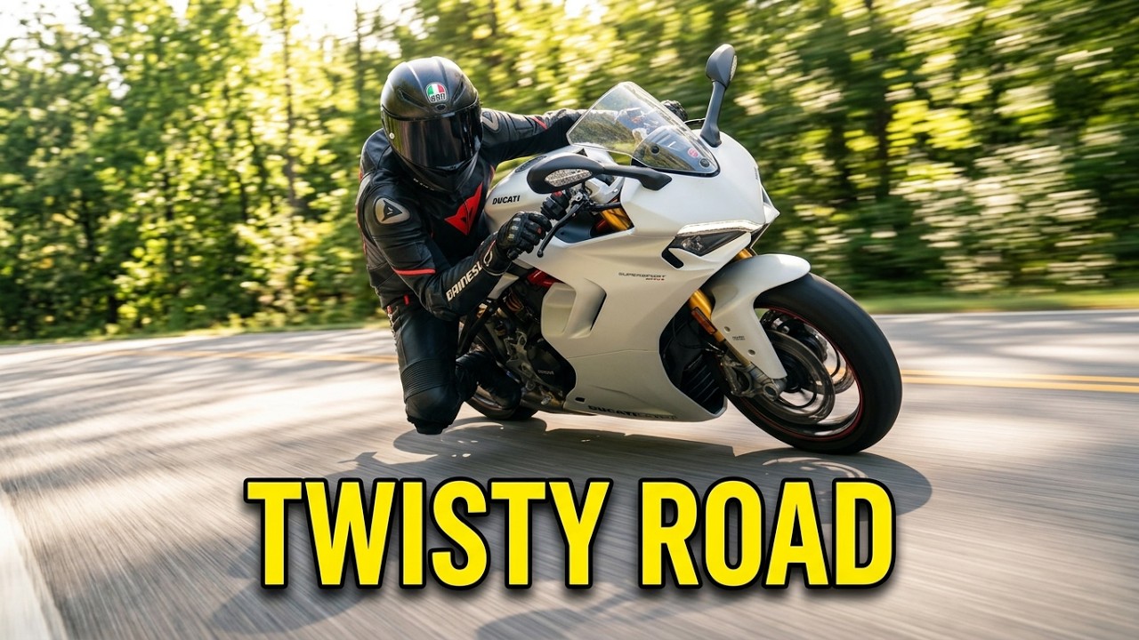 Ducati Supersport - Phenomenal Twisty Southern Road
