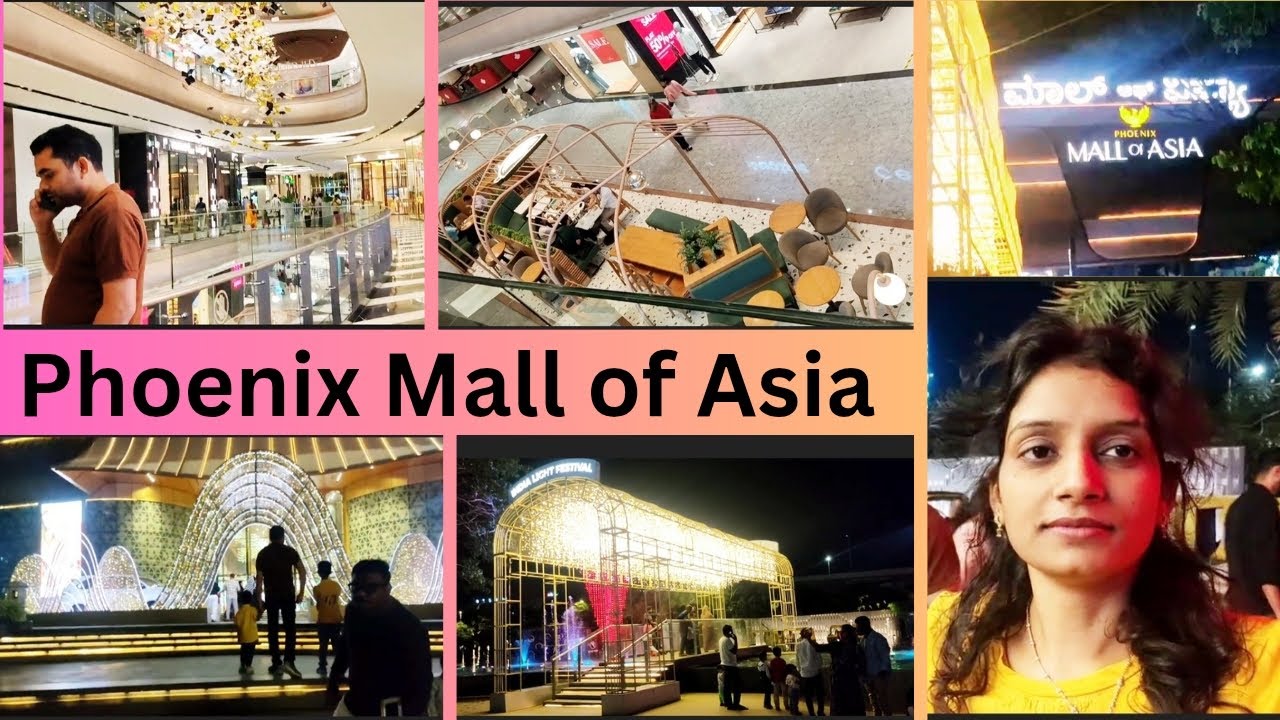 Phoenix Mall of Asia Bangalore/Largest Mall in Bangalore/Mall of Asia Indira Nagar 