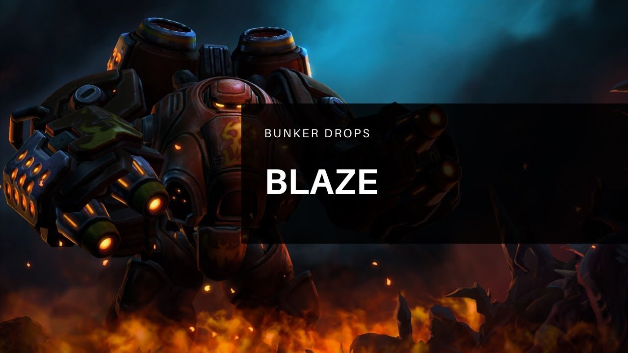 Blaze - Bunker Drops - Heroes of the Storm [RANKED]
