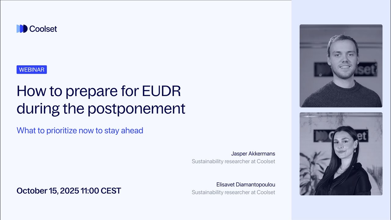 How to prepare for EUDR during the postponement