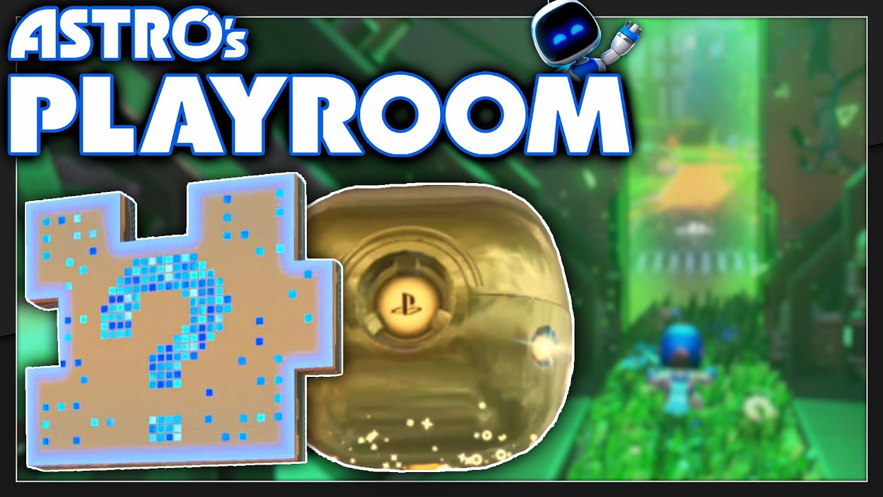 Astro's Playroom - GPU Jungle ALL PUZZLE PIECES / ARTIFACTS