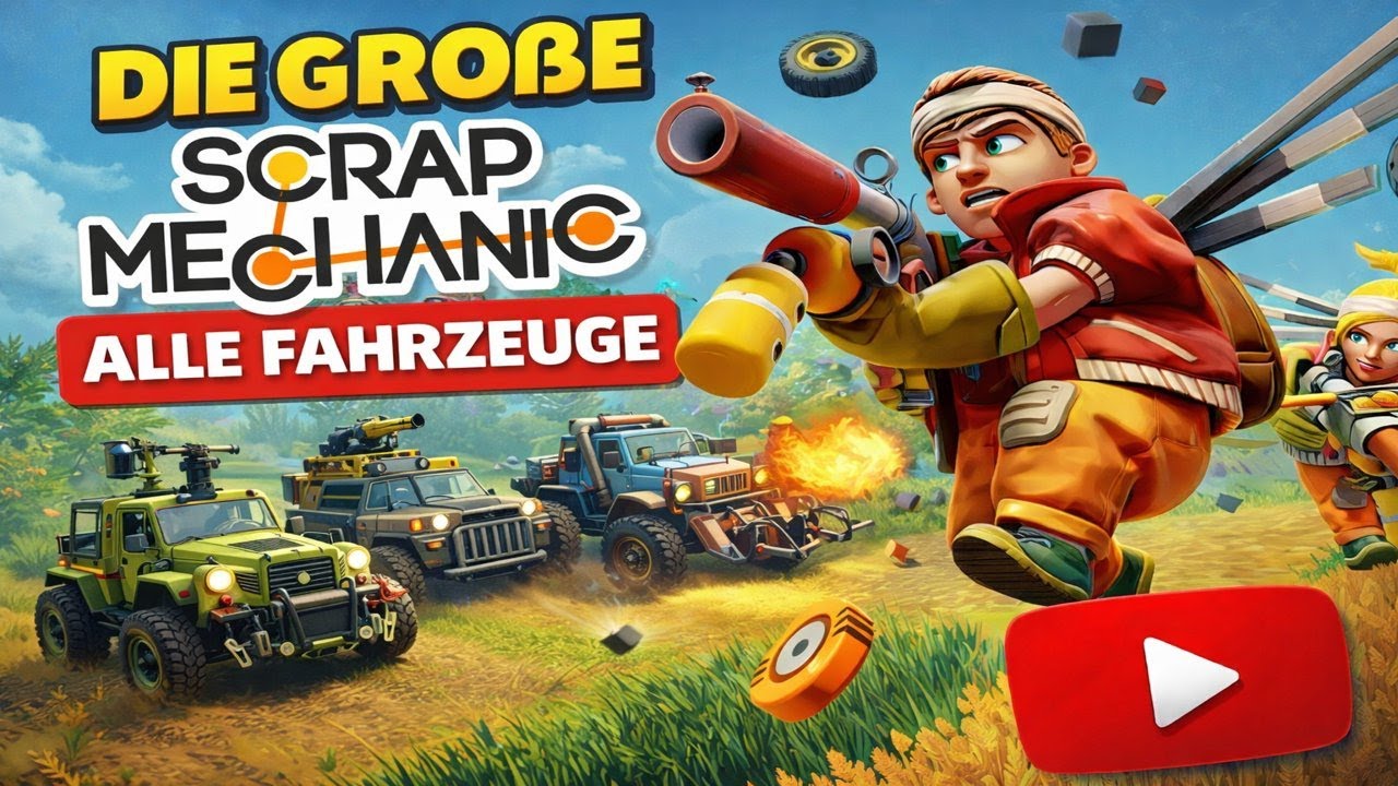 Scap Mechanic Alle autos ohne mods (german)