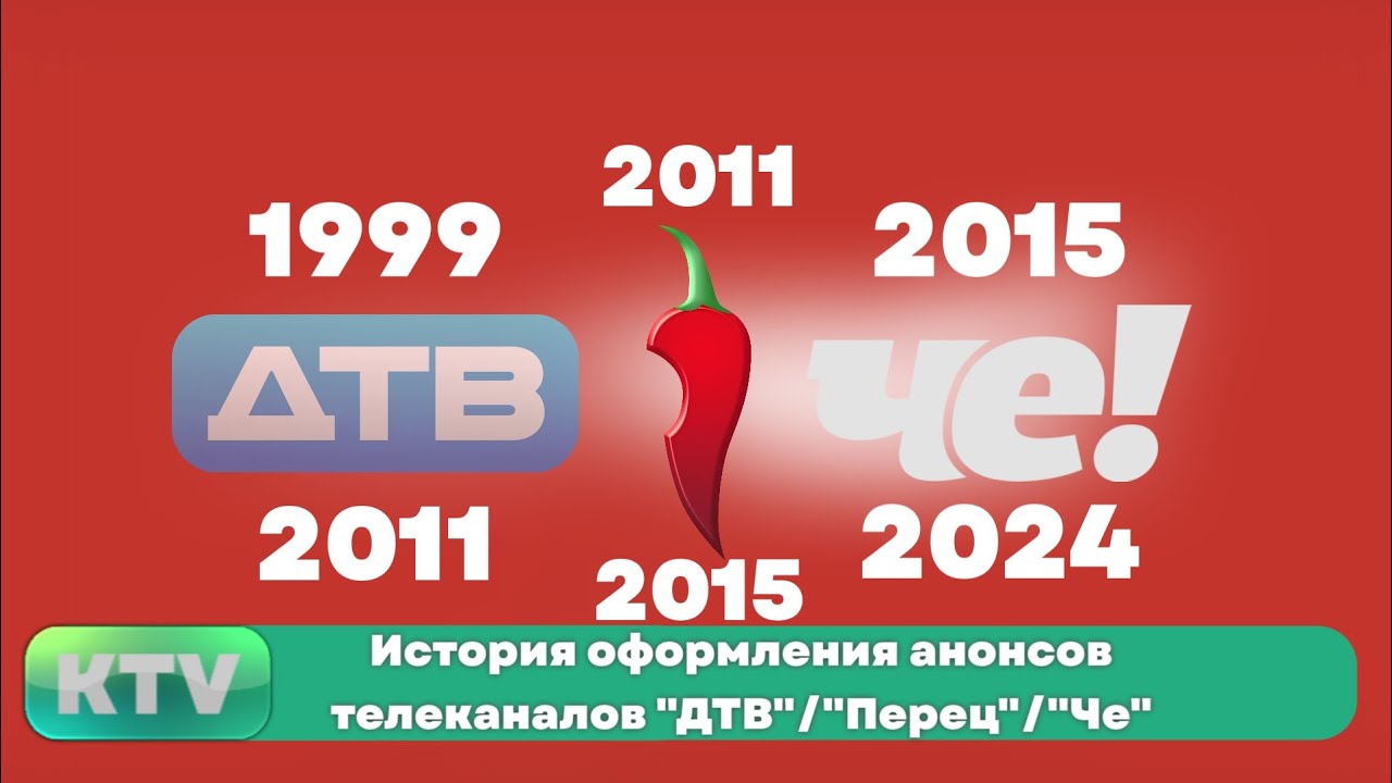 История оформления анонсов телеканалов 