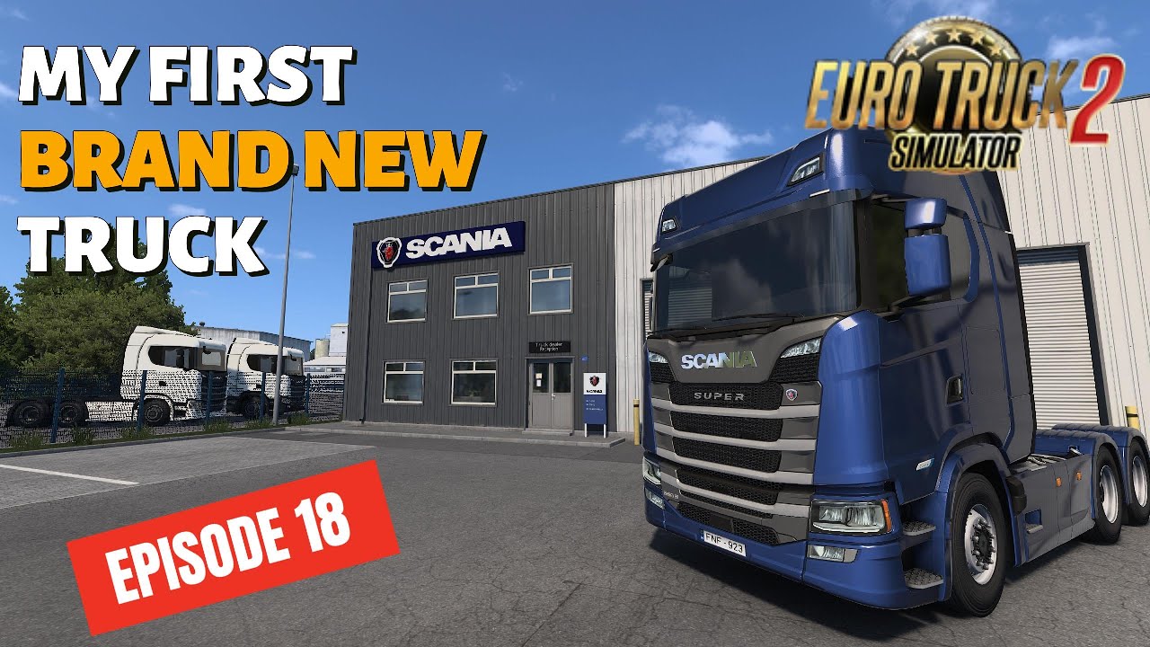 Я купил лучший новый грузовик в Euro Truck Simulator 2 | Эпизод 18