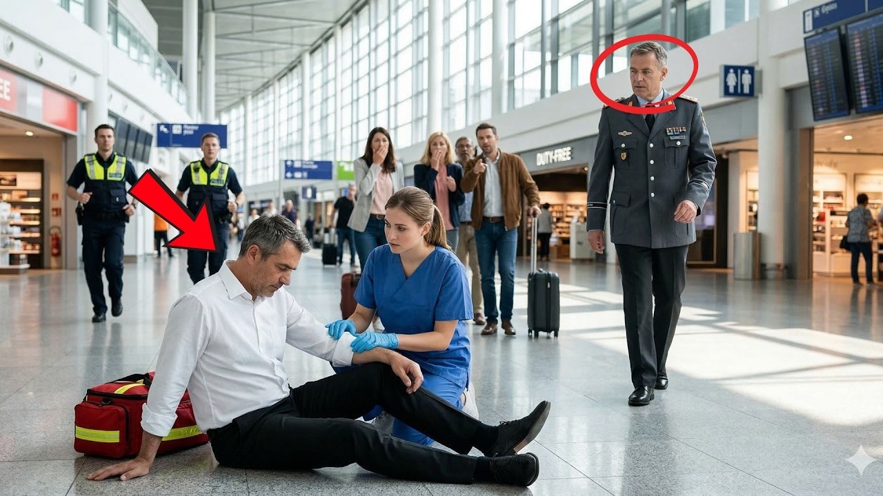 Eine Krankenschwester verpasste ihren Flug für die Beförderung, um einem sterbenden Mann am Flughafe