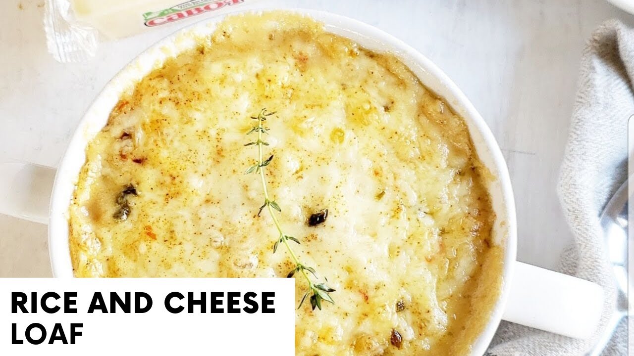 Хлеб с рисом и сыром | Рис с сыром | Простой рецепт