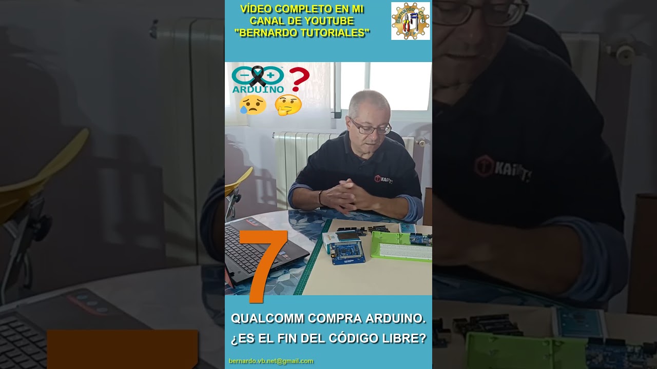 Compra de Arduino #short #bernardotutoriales #arduinoproject #qualcomm #arduino #arduinofun #robot
