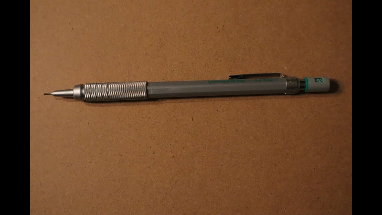 Pentel Graph Gear 500 Mechanical Pencil 0.4mm Specs & Writing Samples