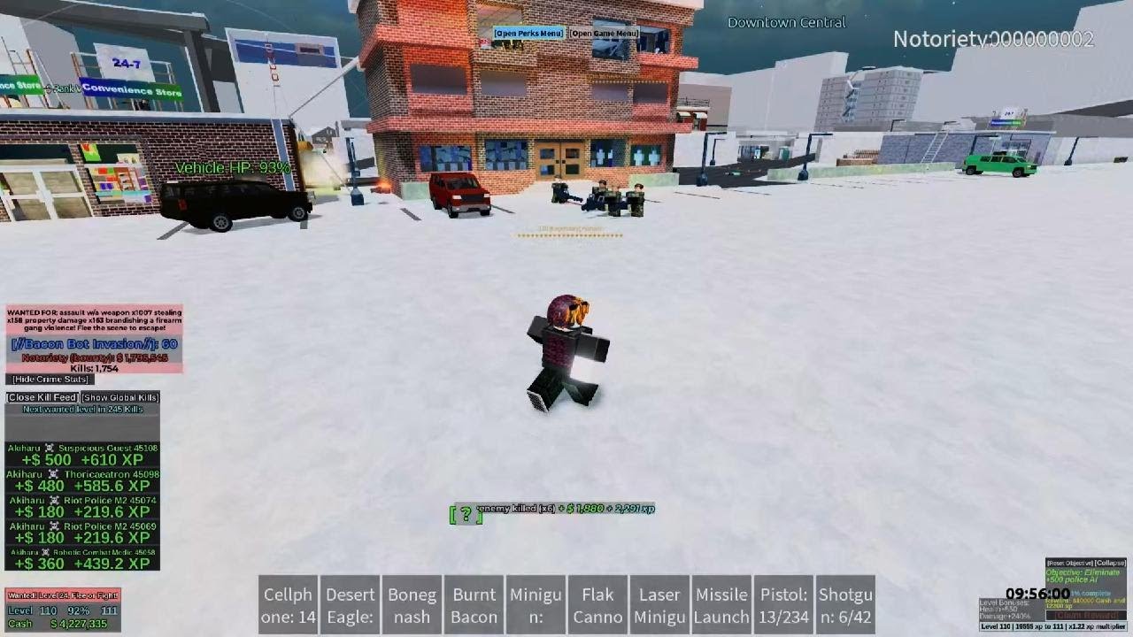 Breaking the record for most wanted levels Infamy part 3