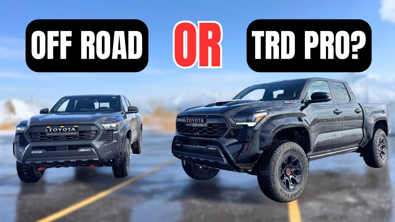 Should you buy the Tacoma TRD PRO over the TRD Off-Road?