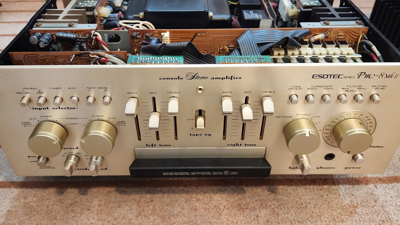 Amply đỉnh bảng Marantz xuất âm biến thế đảo pha công suất khủng giá tốt - Châu Audio 0987.468.150