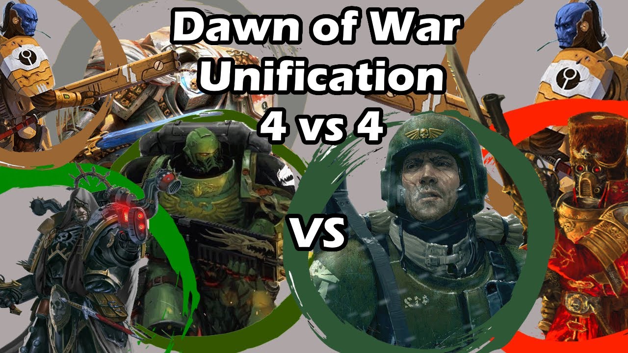 Dawn of War Unification: 4 vs 4 Space Russians, Nukes, and 22 FPS for 40% of the game.