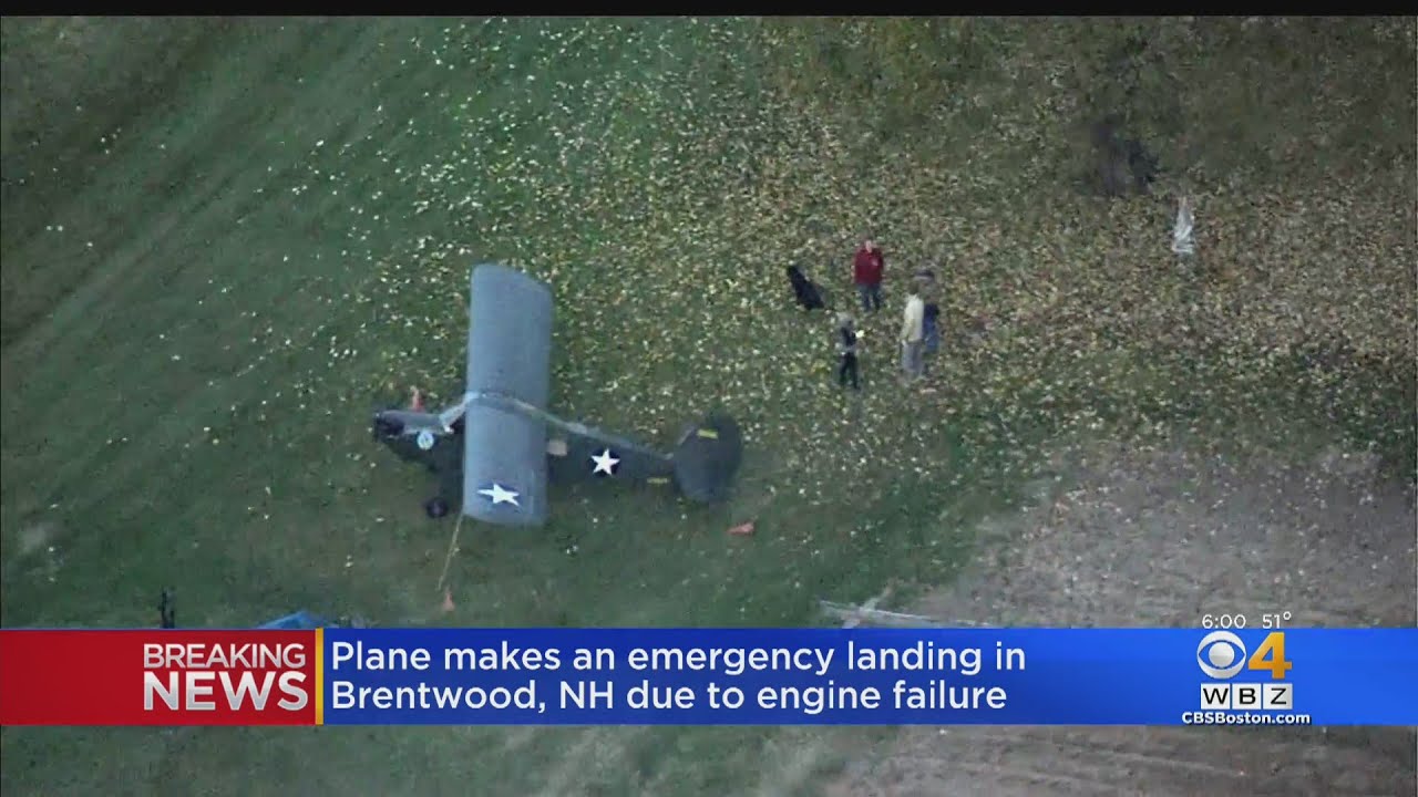 Single-Engine Plane Makes Emergency Landing In New Hampshire
