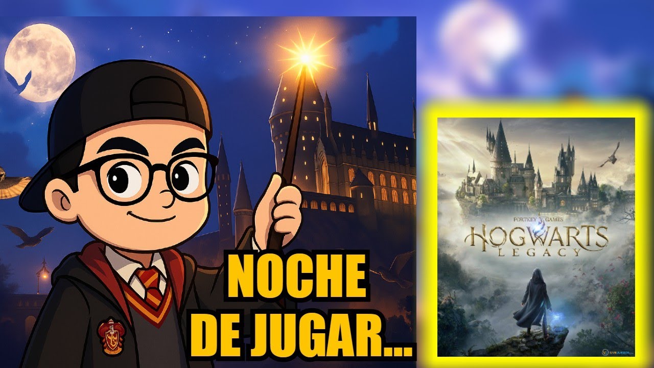 NOCHE DE JUGAR HOGWARTS LEGACY| UN GRAN JUEGO?🔴😈🤙😎