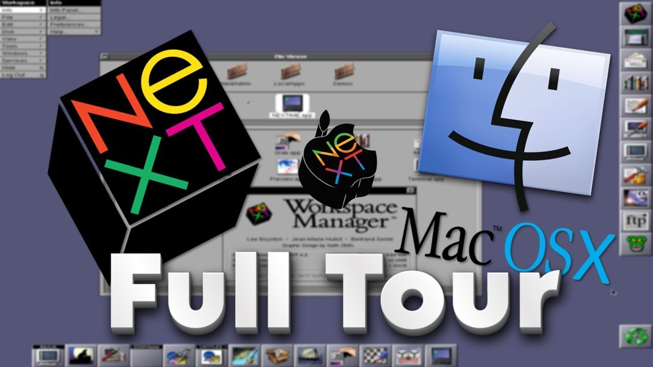 NeXTSTEP OpenStep 4.2 - The Father of Apple Mac OS X - Full Tour!