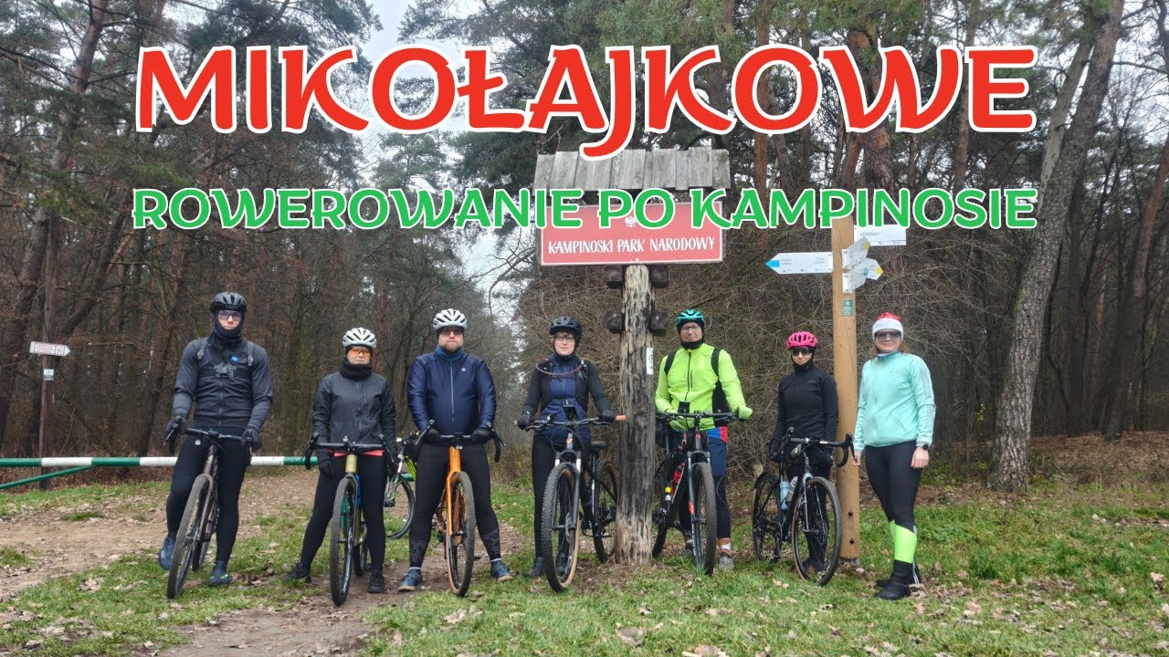 Mikołajkowe Rowerowanie po Kampinosie - 55 KM Z Leszna Na Północ - Pętla