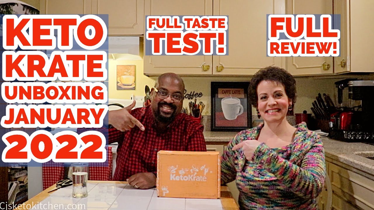 Keto Krate Unboxing JANUARY 2022 | New Keto Products | Full Taste Test