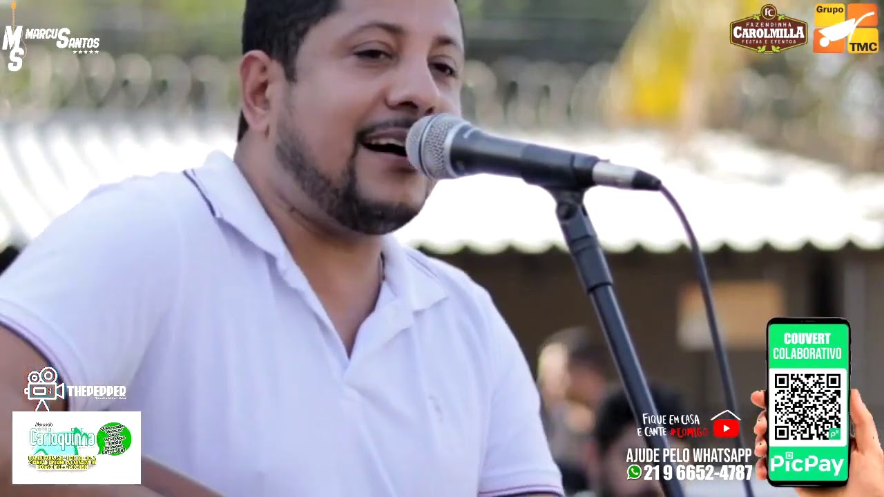 Marcus Santos - Agradecimento a TMC // N&atilde;o deixo n&atilde;o // Trecho Live 3