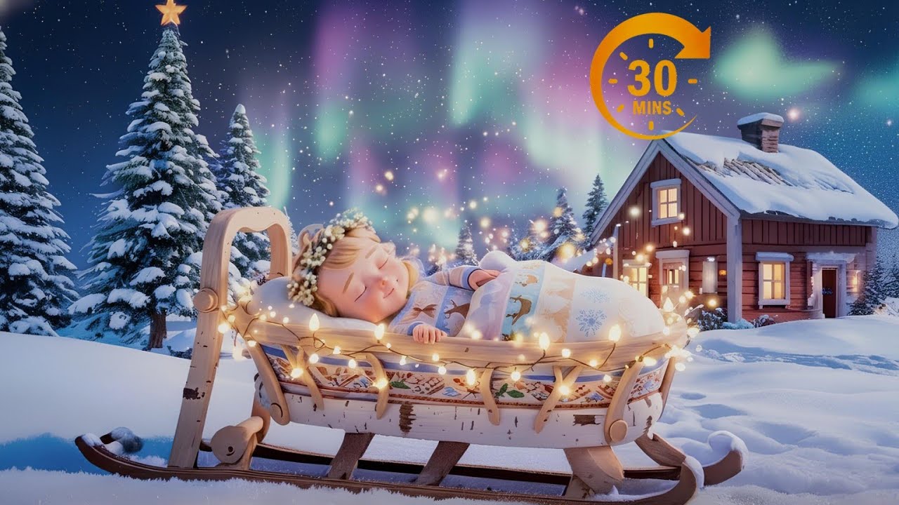 Lullaby For Babies To Go To Sleep | Baby Sleep Music | Relaxing Bedtime Lullabies | X'mas Edition