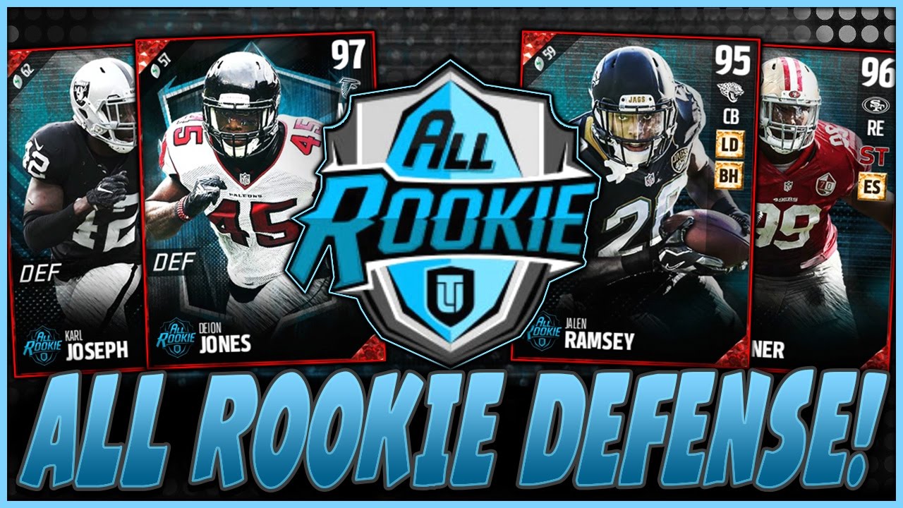 97 OVR DEION JONES MASTER! | ALL ROOKIE DEFENSE! | MUT 17 PACK OPENING