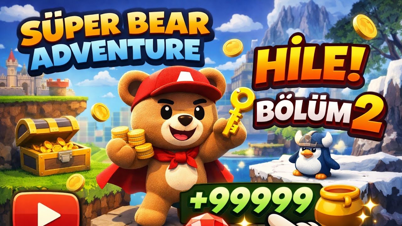 Süper bear adventure hile | bölüm 2