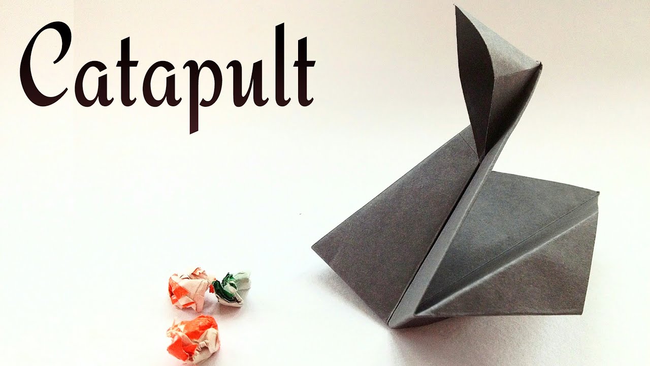 Catapult - DIY Origami Tutorial by Paper Folds ❤️