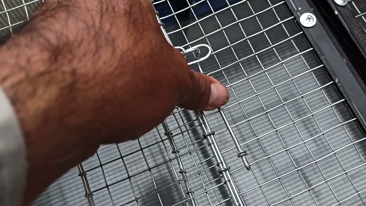 JAULA PARA PAJAROS CON ESTANTERIA PARTE 4