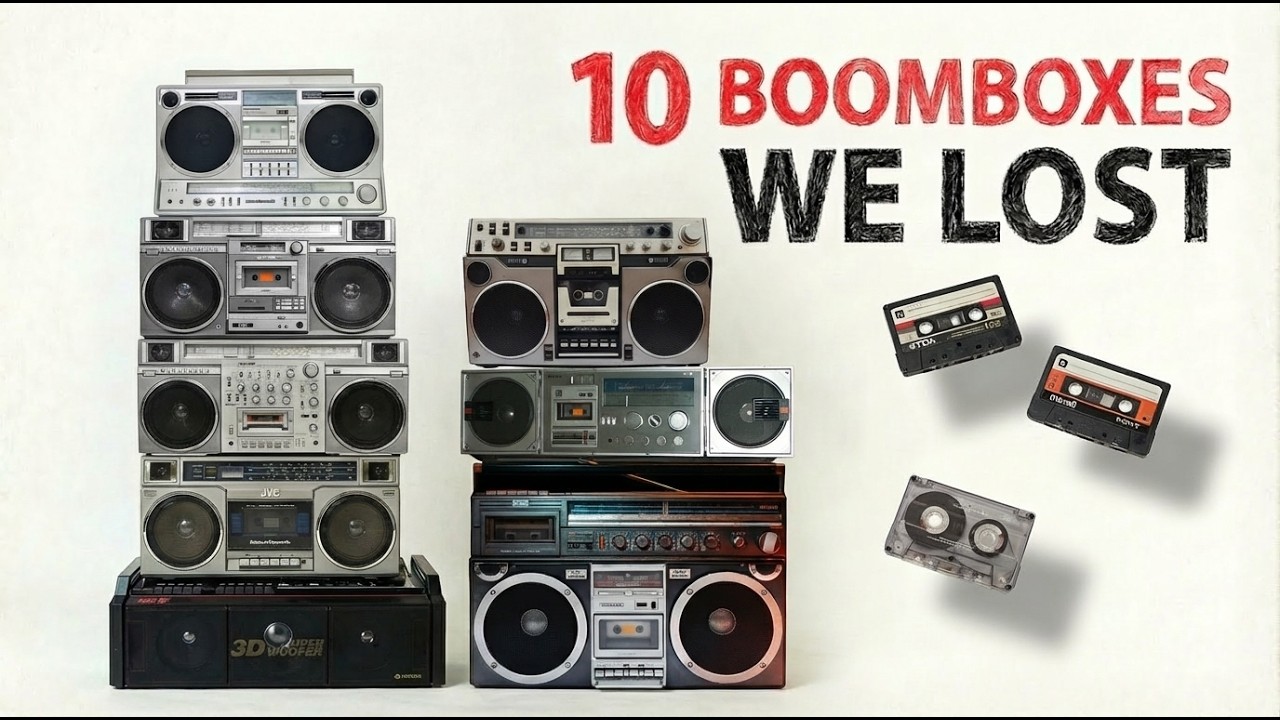 When Boomboxes Ruled the Streets