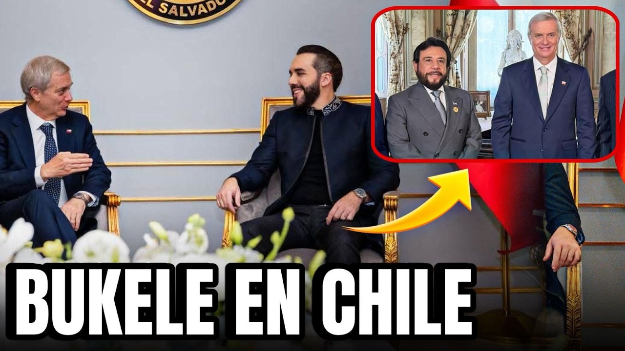 HISTÓRICO EN CHILE😱 El Salvador Presente en la Toma de Mando de Kast