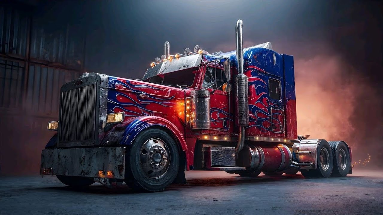 Dark Megatron vs High-Octane bumblebee