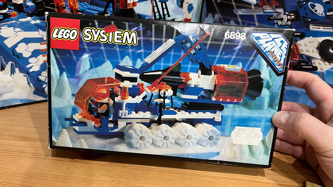 Lego 6898 z 1993 roku | Ice-Sat V | Ice Planet 2002 | Recenzja