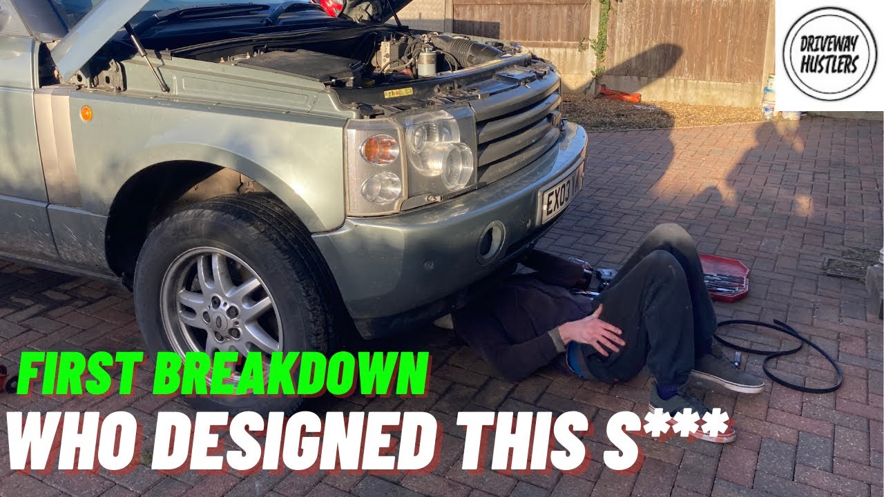 Changing My Auxiliary Belts On A Range Rover L322 TD6 | Without The Correct Tools