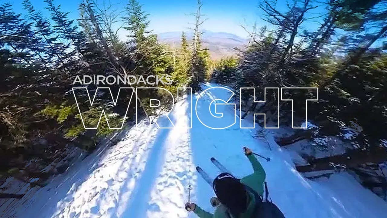 Skiing Wright Peak // Adirondacks' High Peaks