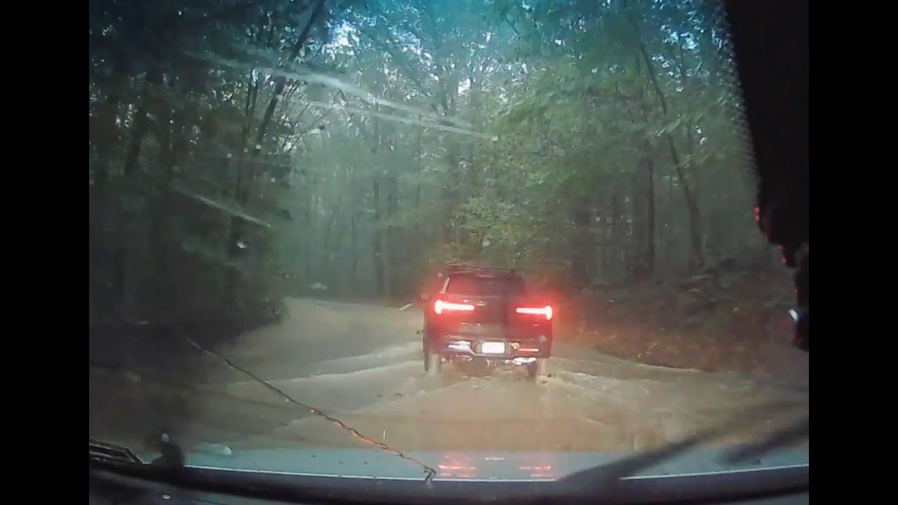 Volvo S60 T5M Driving through Central NJ Flooding 2025-07-14