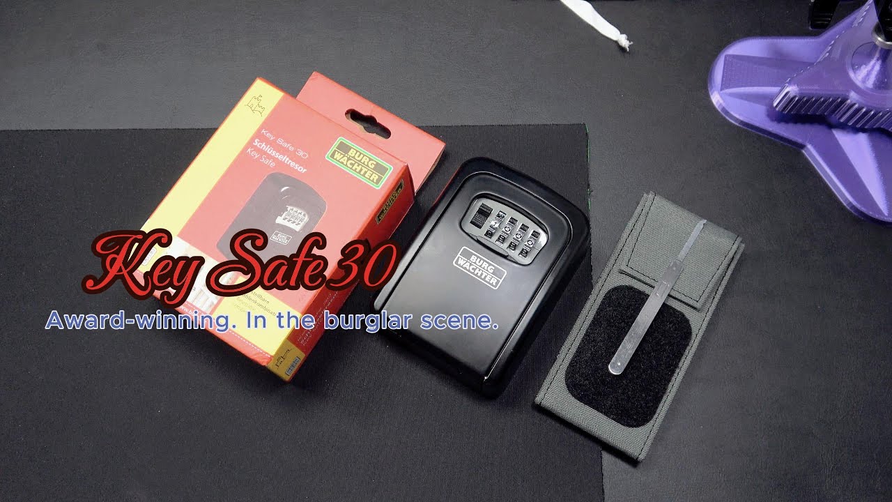 [213] - Decodificación del Burg Wächter Key Safe 30 – con el decoder del Arbiter Kit – ES/DE/EN Subs