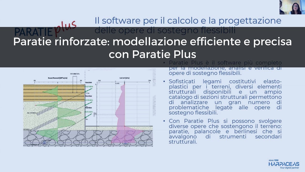 Webinar | Paratie rinforzate: modellazione efficiente e precisa con Paratie Plus