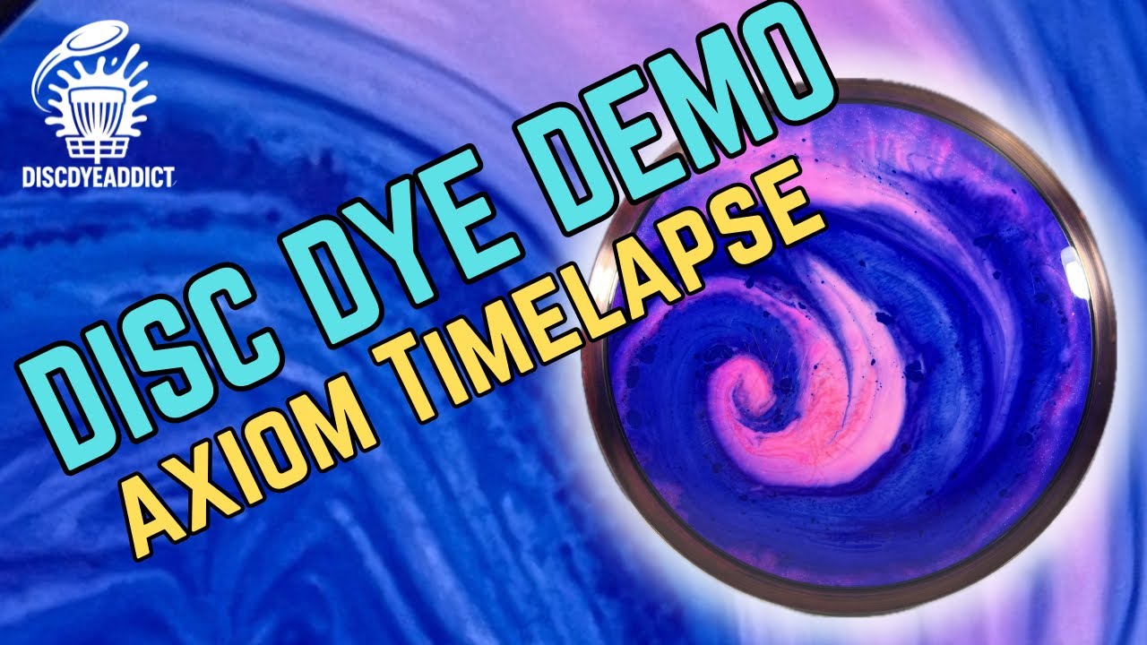 Disc dye demo - commissioned Timelapse 