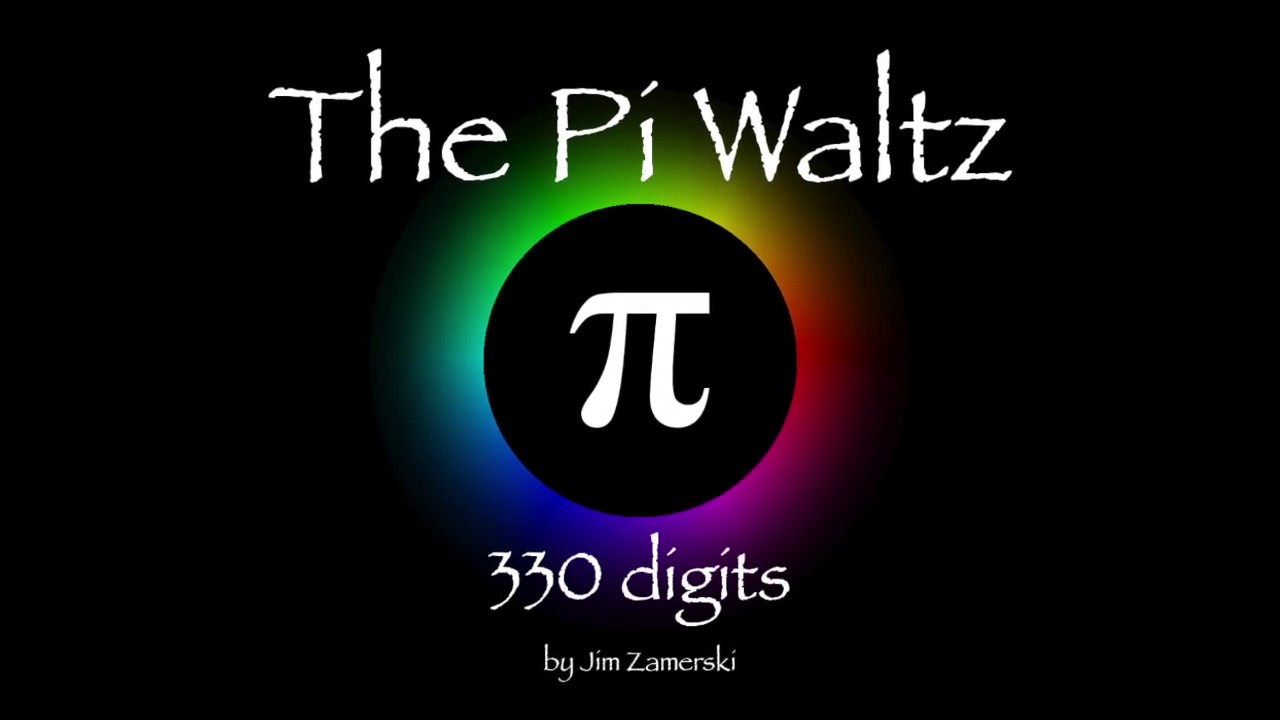 The Pi Waltz - 330 digits - chromatic π base 12