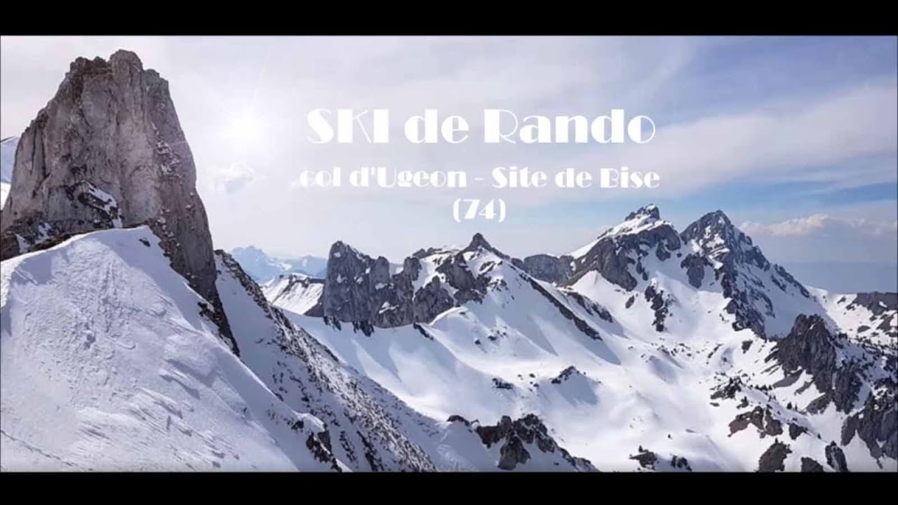 ski de rando site de bise