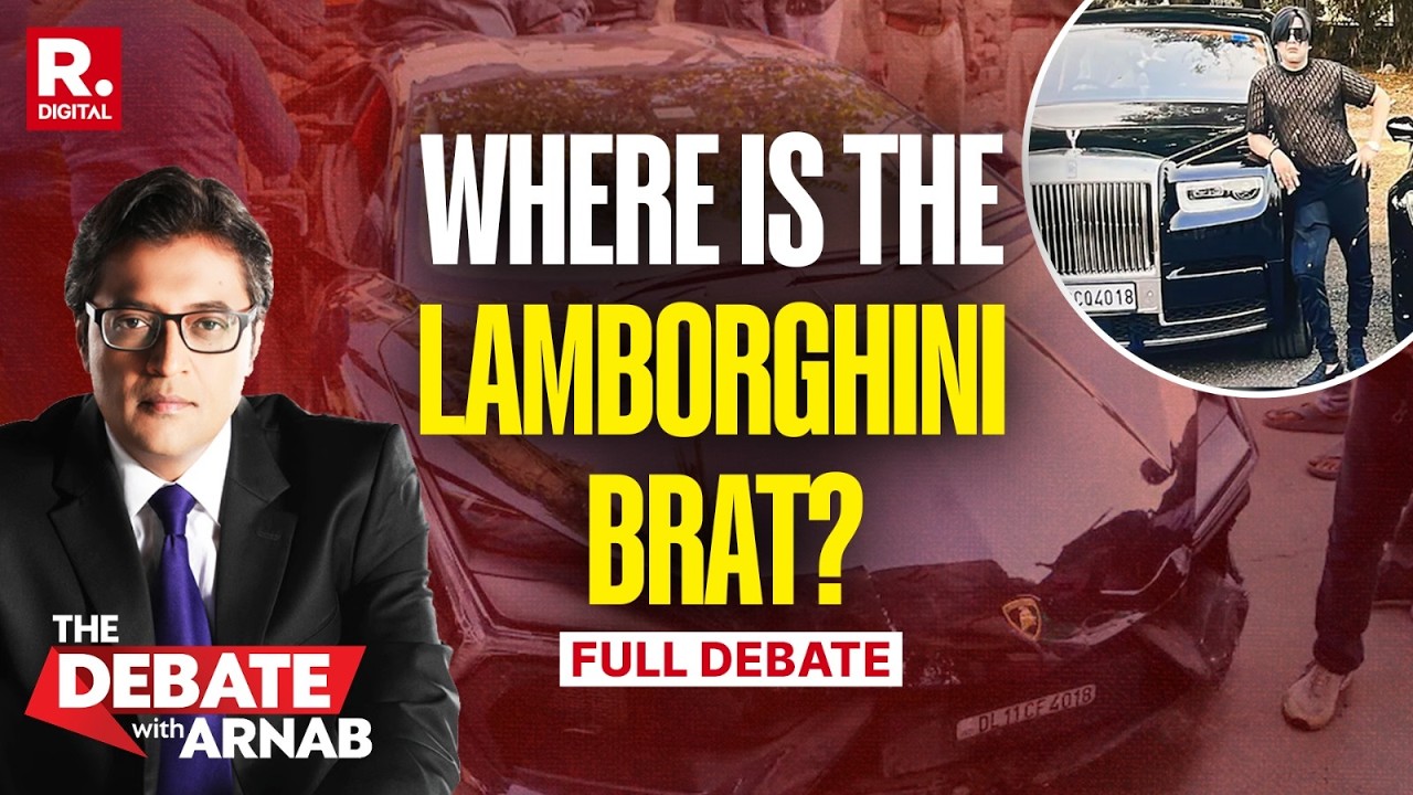 Debate With Arnab: Ghost Driver Planted To Save Kanpur Lamborghini Brat