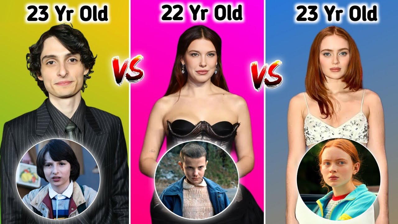 Stranger Things Stars Comparison: Finn Wolfhard vs Millie Bobby Brown vs Sadie Sink
