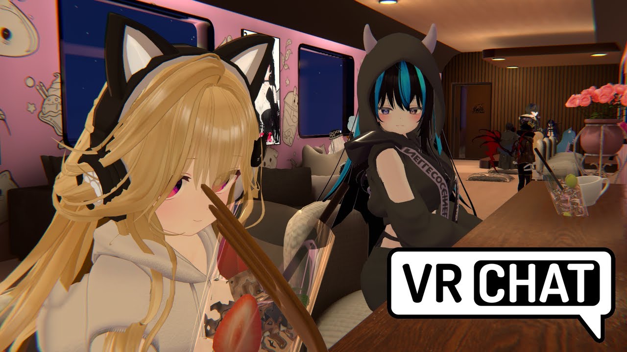 VRChat: เหล่าน้องๆพาพี่ๆแวะเมดคาเฟ่ครั้งแรก 🍨#vrchatไทย
