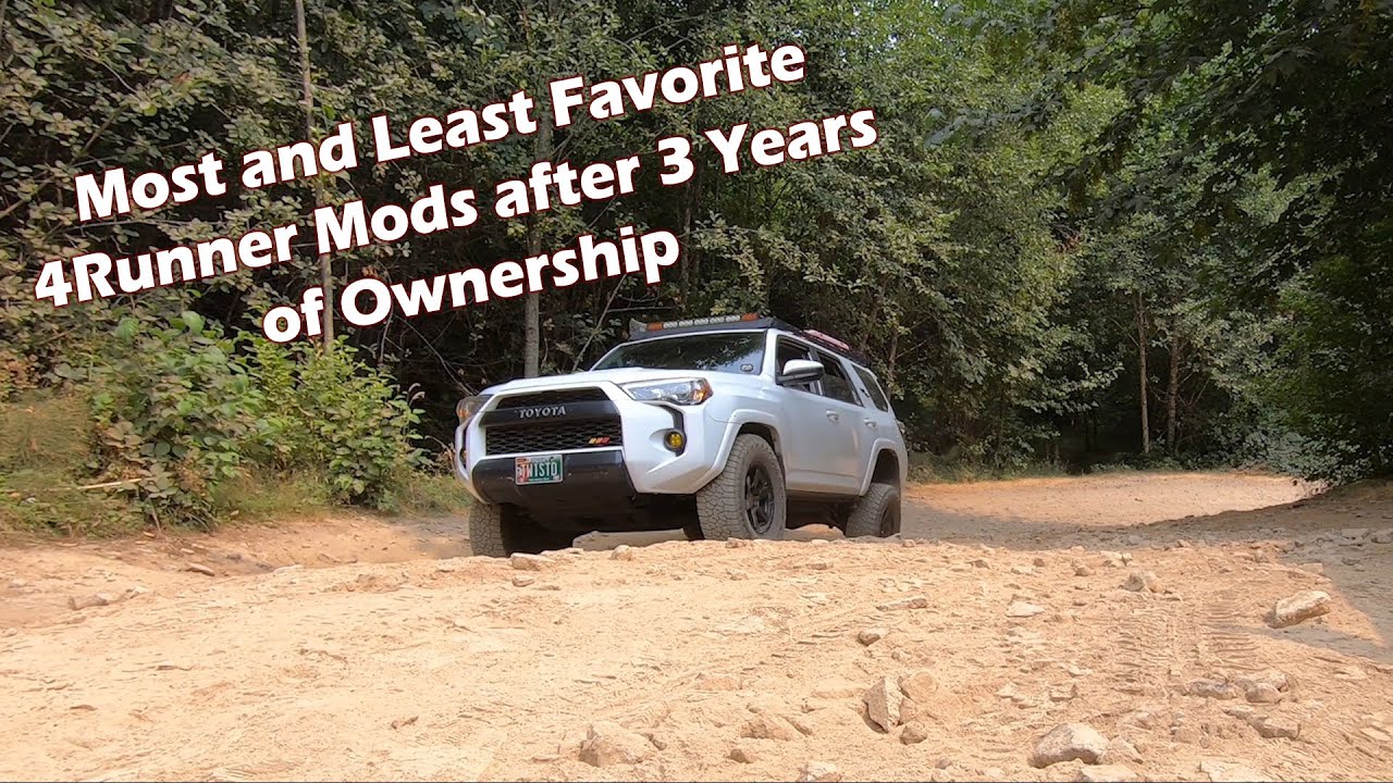Toyota TRD 4Runner After 3 Years - My most and least liked mods...