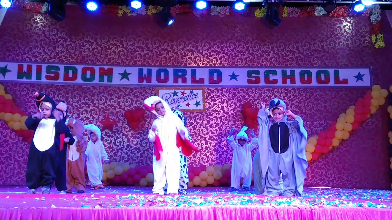 My son dance at wisdom school