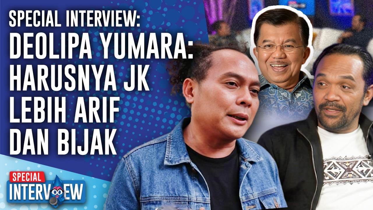 SPECIAL INTERVIEW: Deolipa Yumara Sentil Manuver Jusuf Kalla