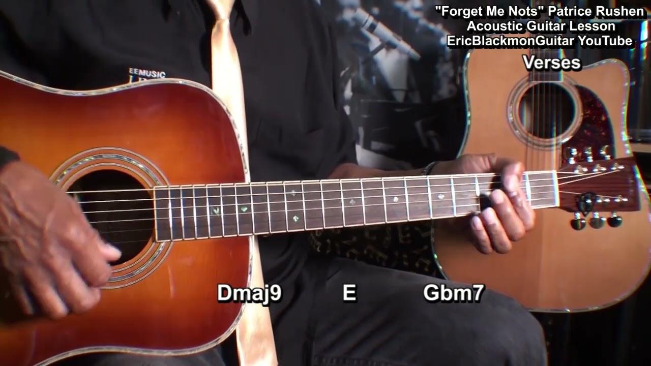 Урок акустической гитары Forget Me Nots от Патриса Рашена для BUSKING! @EricBlackmonGuitar Эрик Б...
