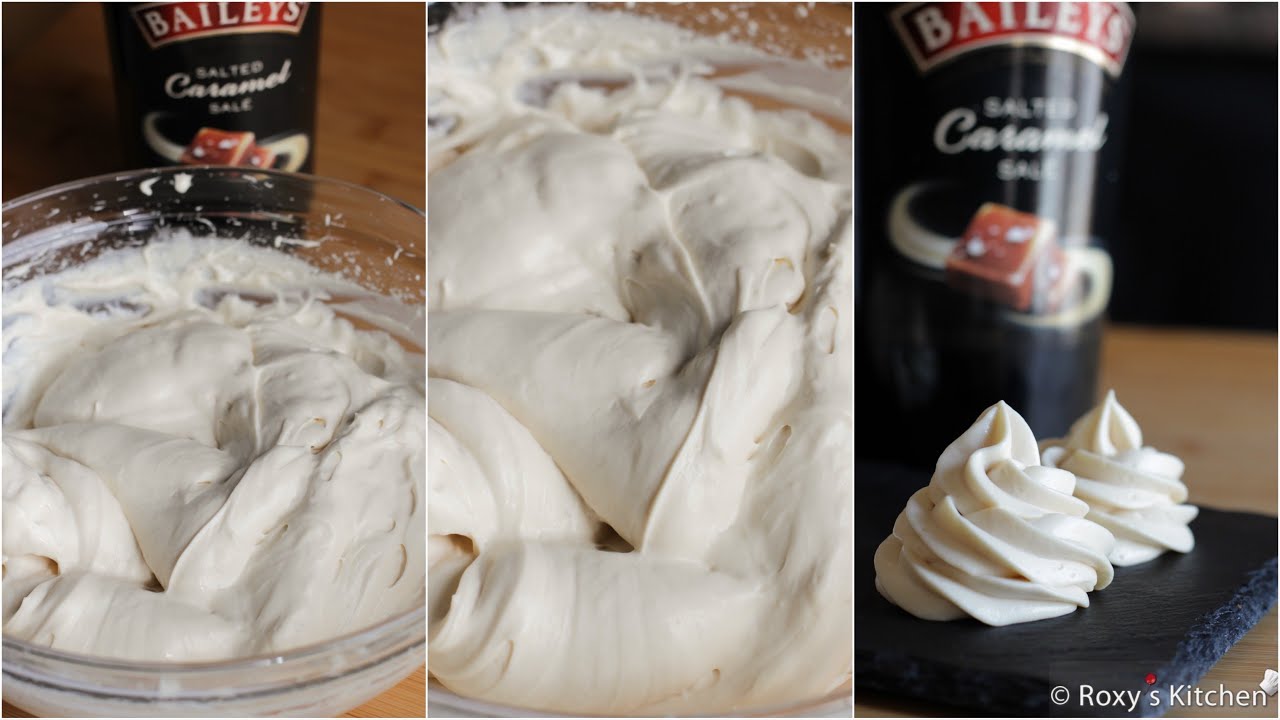 Whipped Chocolate Ganache with Irish Cream