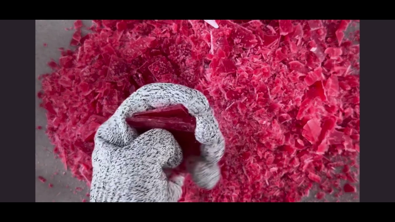 ASMR soap scraping 